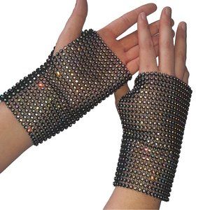 Rhinestone Gloves
